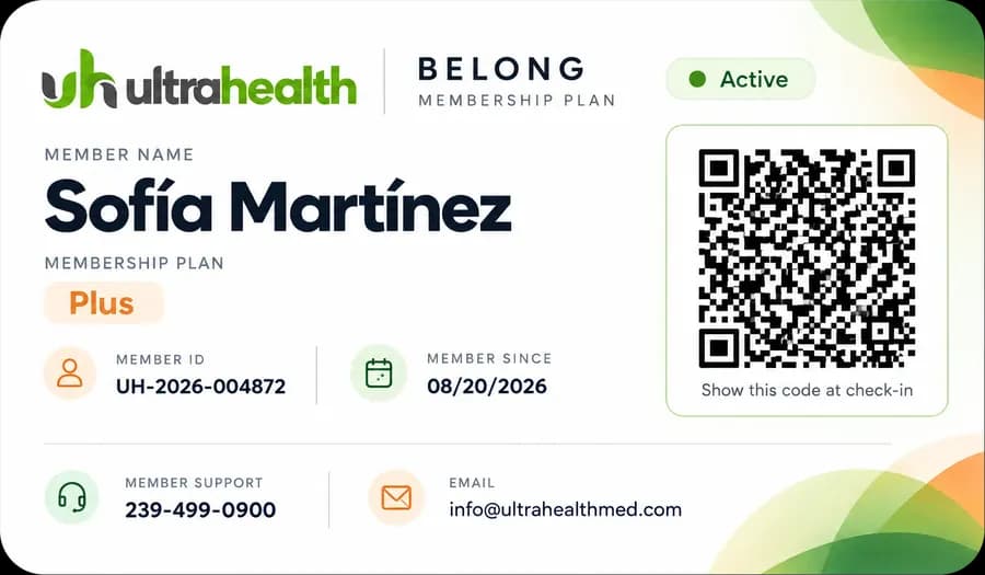 Tarjeta digital de miembro de BELONG